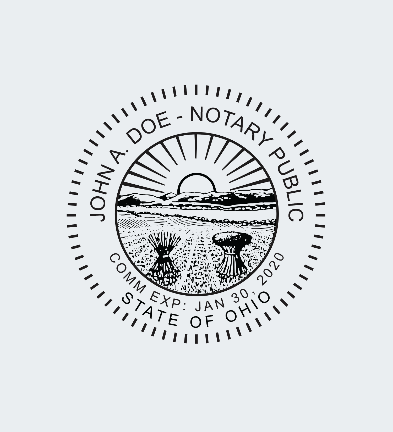 Ohio Notary Seals NNA